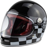 ViPER F656 Full Face Motorcycle Helmet - 59 Black/Chequer